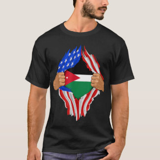 T-shirt Sang jordanien en moi