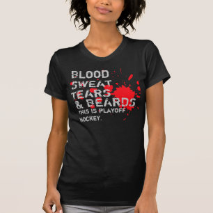 T-shirt Sang, sueur, larmes et barbes