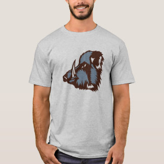 T-shirt sanglier sauvage logo