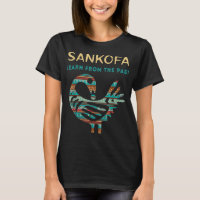 Sankofa Apprenez De L'Ancien Oiseau Africain Noir