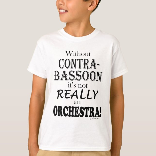 T-shirt Sans Contrabassoon - Orchestre (Devant)