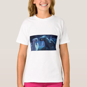 T-shirt Sans Dos Et Feu De Lumière