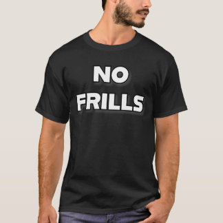 T-shirt sans frilles