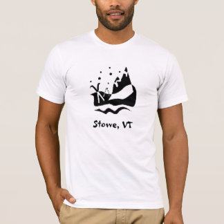 T-shirt Sans l'équipe de ski - Stowe