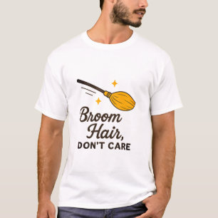 T-shirt sans souci pour les cheveux de toilette