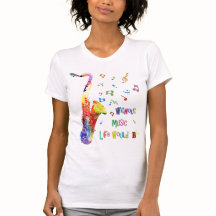 Sans vie de musique saxophone plat de B |