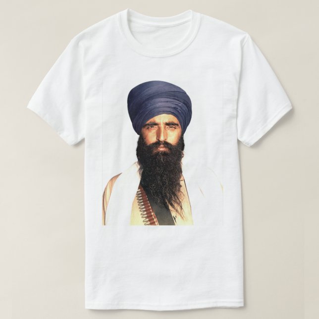 T-shirt Sant Baba Jarnail Singh Bhindranwale Clas (Design devant)