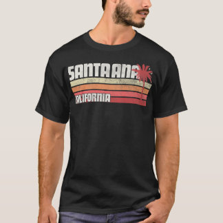 T-shirt Santa Ana California CA Vintage 70s 80s Gift Beach