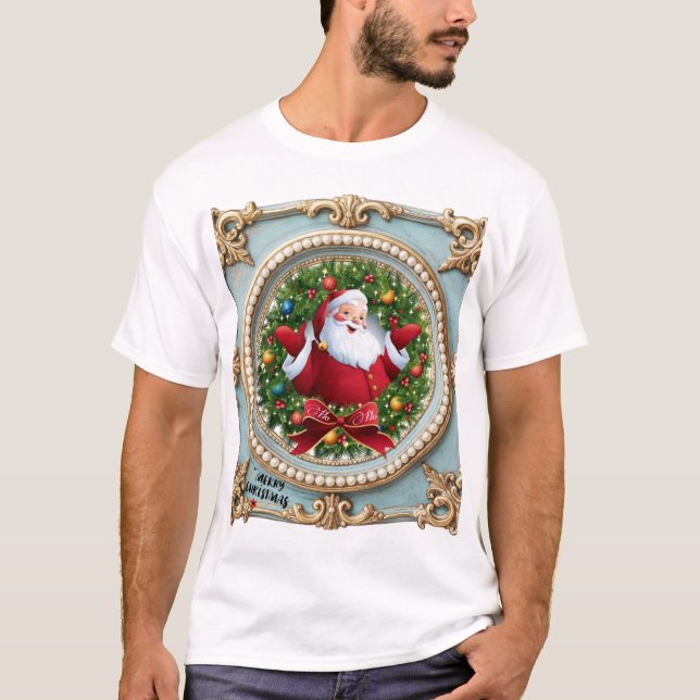 T-shirt Santa Christmas  (Devant)