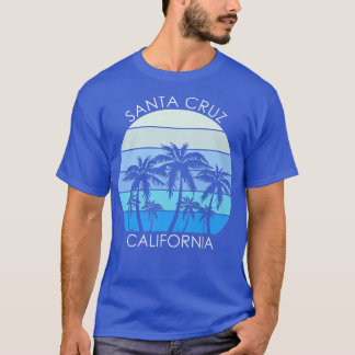 T-shirt Santa Cruz Californie CA Rétro Vintage Surfeur967 