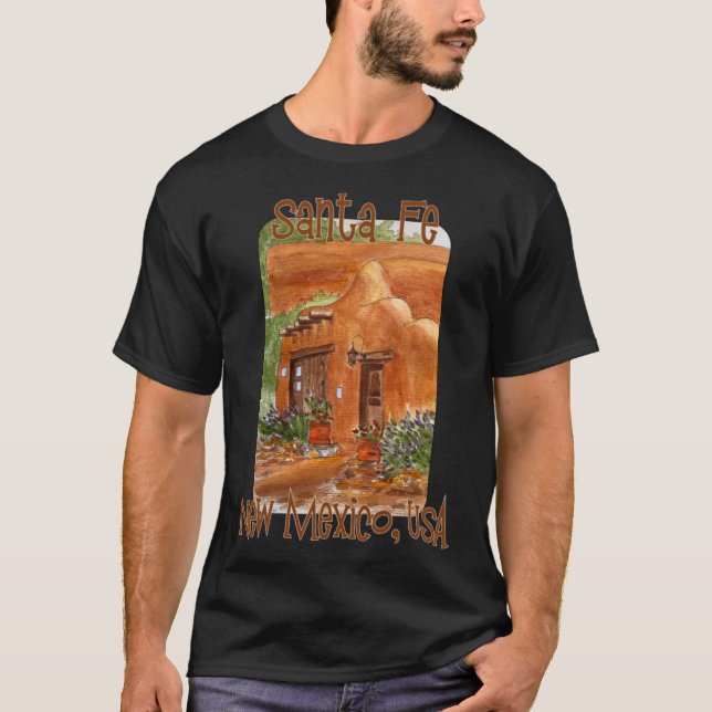 T-shirt Santa Fe, Nouveau-Mexique, USA (Devant)