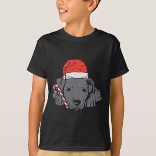 T-shirt Santa hat pitbull pit chien noël Noël Noël