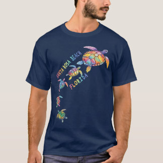 T-shirt Santa Rosa Beach Florida Sea Turtle Lover Beach Va