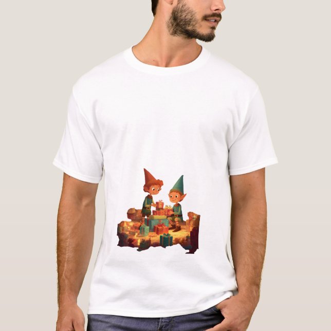 T-shirt Santa’s Workshop Magic (Devant)