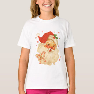 T-shirt Santa Style Tee – Festive Vintage Vibes