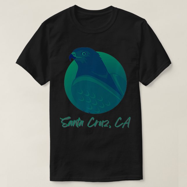 T-shirt SantaCruz CA Osprey Sea Green Raptor Ocean Bird au (Design devant)