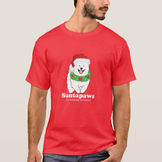 T-shirt Santapaws vient en ville RED