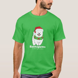 T-shirt Santapaws vient en ville VERT
