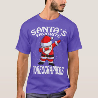T-shirt Santas Chorégraphes favoris Noël