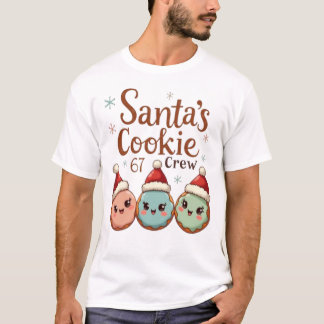 T-shirt Santa's Cookie 67 Crew