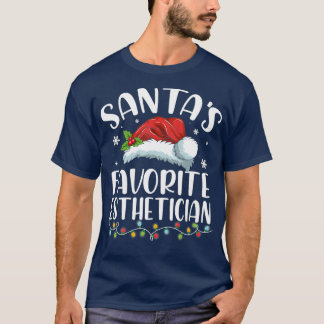 T-shirt Santas Favori Esthétique Noël Père Noël
