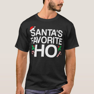 T-shirt Santas Favori Ho Père Noël Drôle Noël