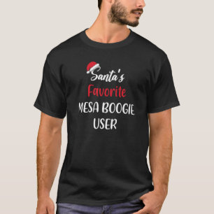 T-shirt Santas Favori Mesa Boogie Utilisateur Noël mesa b