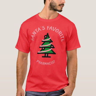 T-shirt Santas Favori Pharmacist 7