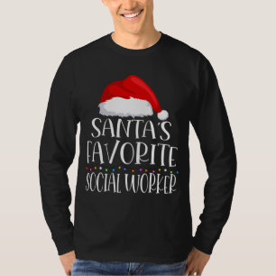 T-shirt Santas Favori Porto-Rican Christmas Matching Fa