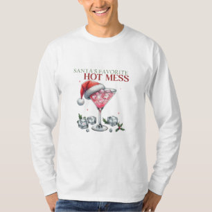 T-shirt Santas Favorite Hot Mess