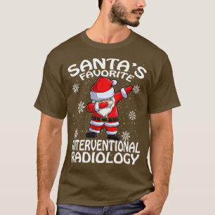T-shirt Santas Favorite Radiologie Interventionnelle Noël