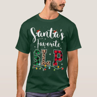 T-shirt Santas Favorite Slp Speech Language Pathologistes