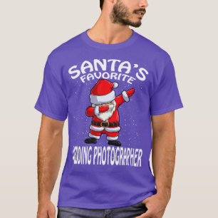T-shirt Santas Photographe Mariage favori Noël
