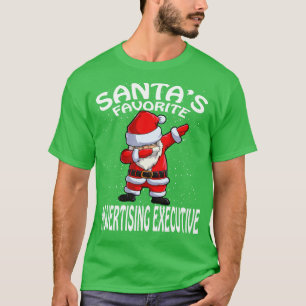 T-shirt Santas publicité préférée Noël exécutif