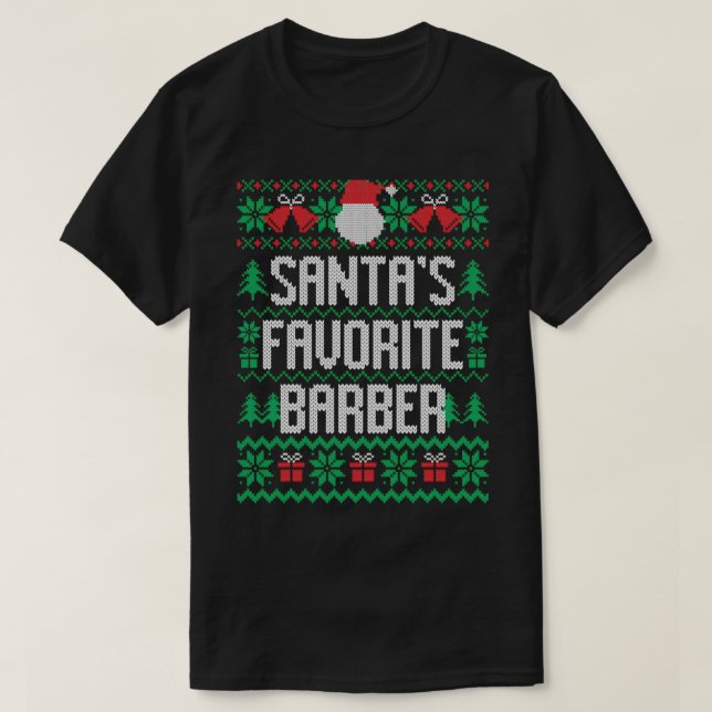 T-shirt Santax27s Barbier favori (Design devant)