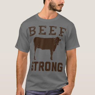 T-shirt Santé du boeuf forte par régime Vache d'élevage Ru