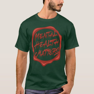 T-shirt Santé mentale années 70 rétro