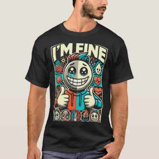 T-shirt Santé mentale des hommes, ça va, aide, dépression,