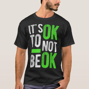 T-shirt Santé Mentale Suicide Sensibilisation Don Son Ok À