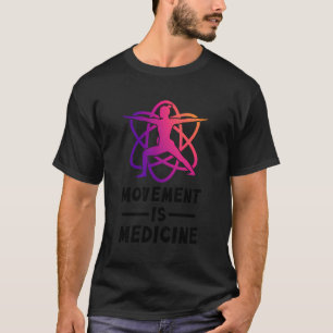 T-shirt Santé Yoga Exercice Réadaptation Sports Médicament