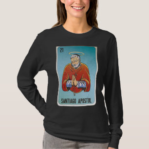 T-shirt Santiago Apostol Mexicaine Lotterie Cartes de Bing