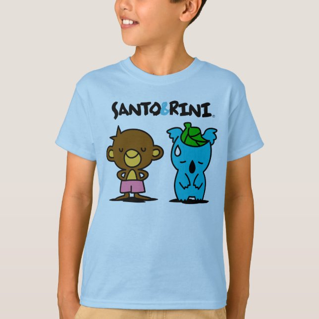 T-shirt Santo et pièce en t d'enfants de Rini (Devant)