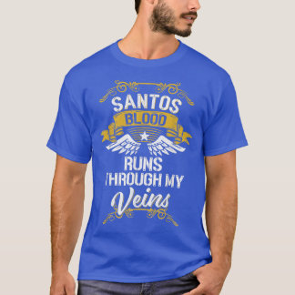 T-shirt Santos Blood Traverse Mes Veines 