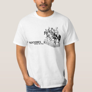 T-shirt Santos de Palo (negro y blanco)