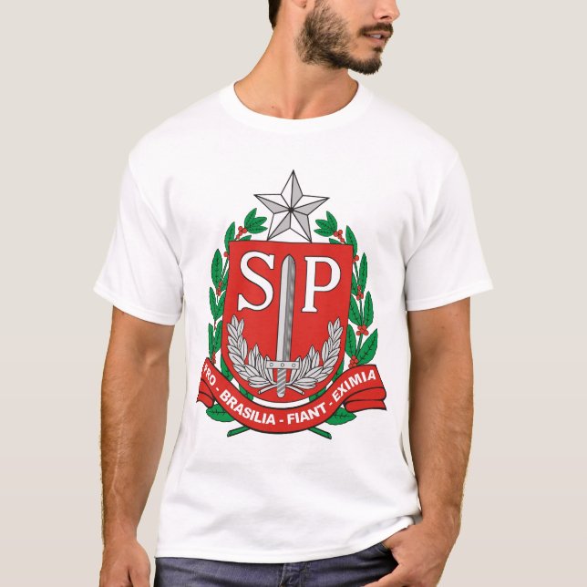 T-shirt Sao Paulo, Brésil (Devant)
