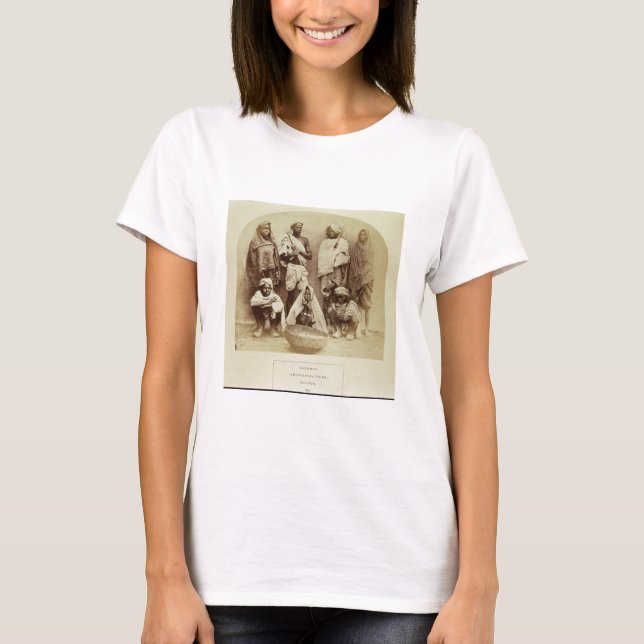 T-shirt Saonras, une tribu autochtone de Saugor, Centre (Devant)