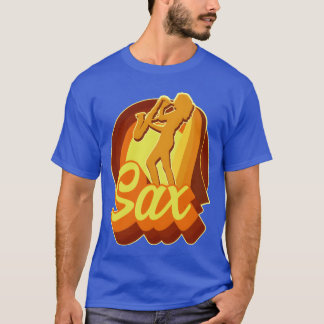 T-shirt Saophone Retro Vintage 70s Sa retro