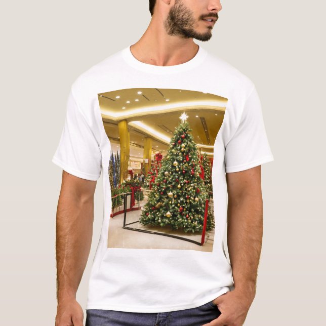 T-shirt sapin de Noël (Devant)