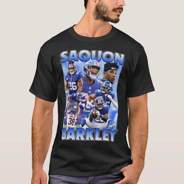 T-shirt Saquon Barkley | American Football Bootleg Tee (Devant)