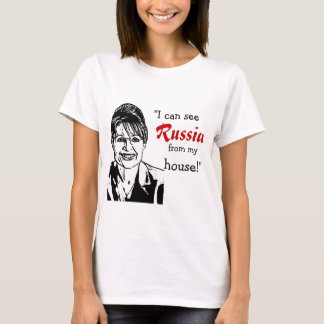T-shirt Sarah Palin - la Russie